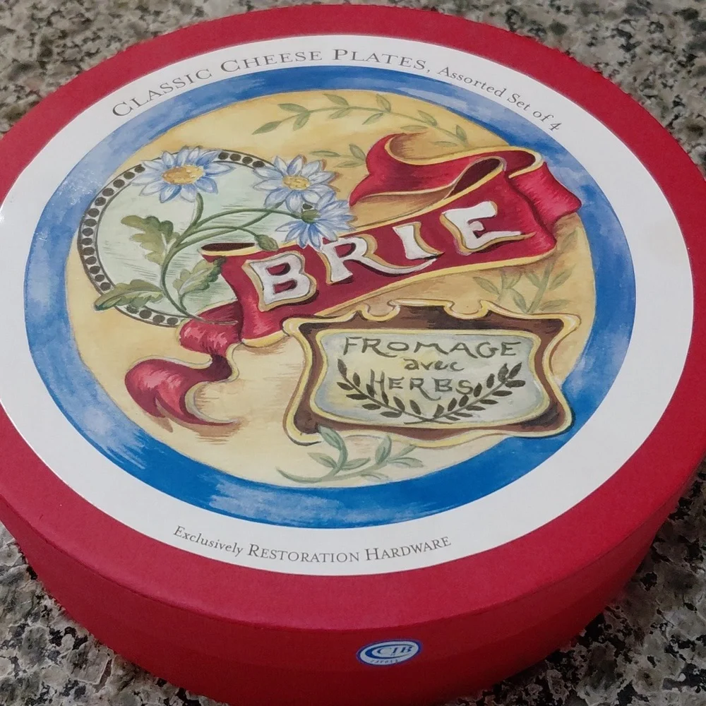 Cheese-Themed Decorative Plate Set
